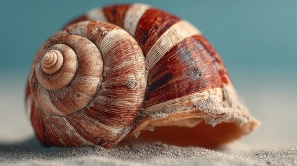 Poster - Artistic representation of a snail as a purposeful yield icon concept highlighting intention in every path taken