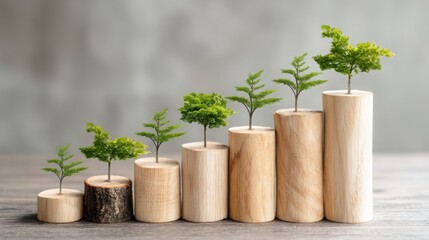 Poster - Sustainable growth icon concept depicting the importance of slow scaling in business for future financial success