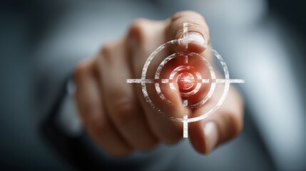 Poster - strategic opacity icon illustrating planned concealment of significant financial information in a pr