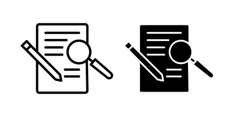 Poster - Define icon sign symbol design.