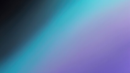 Poster - Gradient and grain textured abstract background in black and blue hues