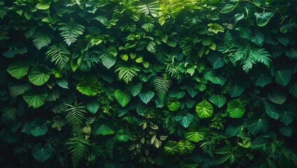 Poster - Natural green leaf design for botanical-themed wallpaper