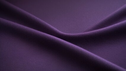 Poster - Close-up of dark purple matte surface showcasing velvet and suede textures