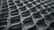 © CryptoCanvas - Detailed view of fabric acoustic mesh for protection