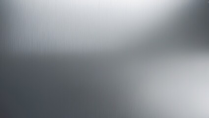 Poster - Shiny stainless steel background featuring brushed metal texture and reflective light effects