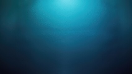 Poster - Metallic Turquoise Blue Surface Featuring Grungy Texture and Gradient