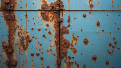 Poster - Old weathered metal surface pattern background