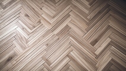 Poster - Retro wooden parquet pattern with seamless design and high resolution