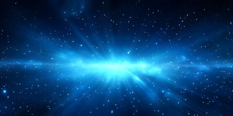celestial genesis: a vibrant expanse of space unfolds, illuminated by the breathtaking brilliance of