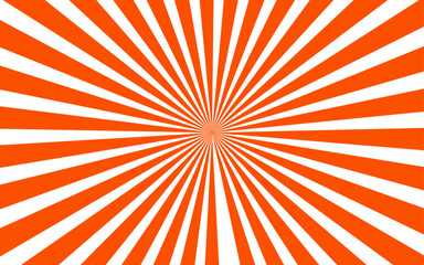 Aufkleber - Abstract vivid radial optical illusion design with alternating red and white curved stripes. Swirling, energetic sunburst pattern with hypnotic or psychedelic atmosphere. motion waves center twist 