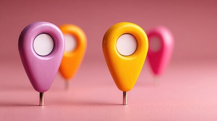 Poster - Ai-powered lead map icon depicting concept of smart buyer alignment and strategic marketing in business growth