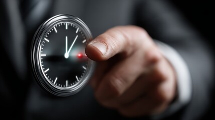 Poster - ai buyer timing icon depicting interest-phase detection for effective marketing strategies and consu