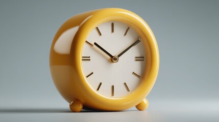 Poster - Dynamic ai conversion trigger icon concept showcasing timing-based call to action for strategic user engagement