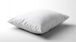 © admin_design - Luxurious comfort, a single pillow on clean white background for peaceful sleep