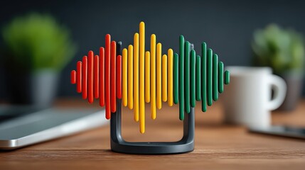 Poster - Strategic ai rhythm sync icon concept enhancing sequence-matched marketing approaches for optimal campaign performance