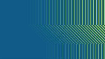 Aufkleber - Abstract line gradient background vector. Illustration with vibrant perspective line wave in motion. Ideal design for social media, cover, banner, flyer, music, product, ads.