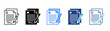 © Syafii5758 - Signature Icon Set With Multiple Style Collection