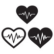© muhammadrimon - heart and heartbeat symbol