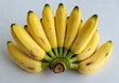 © stock.metket.com - Bunch of ripe yellow bananas on a white surface ready to eat
