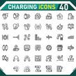 © 95stock - Charging Icons
