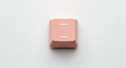 Aufkleber - Single Pastel Pink Mechanical Keyboard Keycap