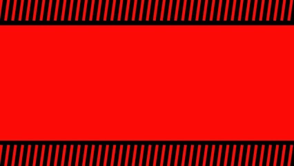 Poster - Bold red background with black diagonal lines suitable for graphic design projects and visual communication purposes perfect for presentations and digital media