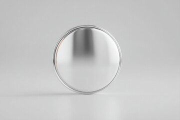 Aufkleber - capture minimalistic scene with single object reflected in mirror highlighting symmetry between real and reflected