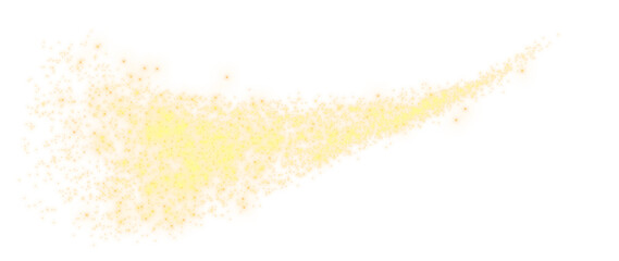 Poster - Bright yellow sparkling overlay with soft light effects and glowing bokeh, perfect for festive designs, digital artwork, and creative backgrounds. Transparent background.