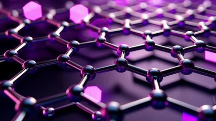 Poster - AI-generated backdrop features a vibrant, detailed atomic structure in 4K resolution