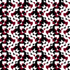 Poster - Seamless random three color pattern background design