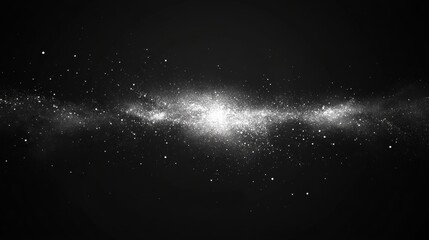 Wall Mural - Abstract Galaxy Background With Light And Dark Colors