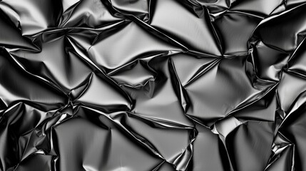 Poster - Metallic surface with reflective finish showcasing industrial design and modern aesthetic appeal