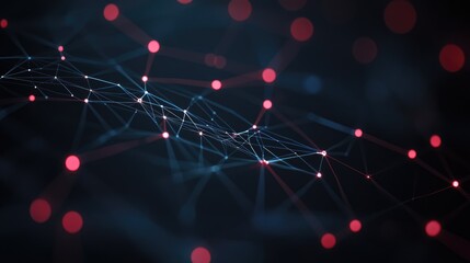 Poster - Concept of IT network failover system with automatic backup and redundancy
