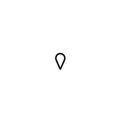 Poster - map pointer icon