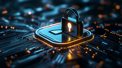 Poster - cybersecurity concept