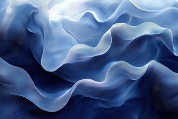 Poster - abstract patterns convey a vivid sense of movement and endurance through flowing shapes in bold colo