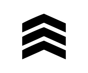 Poster - Arrow icon. Dynamic arrow symbol illustration on transparent background. 
