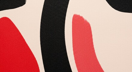 Poster - Abstract brushstroke art: Bold graphic art. with dynamic composition and vibrant colors, offering a modern and expressive visual experience.