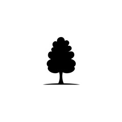 Poster - Solitary Silhouette: A stark, evocative black tree stands alone, its form elegantly defined against a pristine backdrop, embodying resilience and the quiet beauty of nature's design.