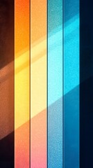 Fototapete - Abstract Geometric Pastel Texture with Vertical Gradient Lines