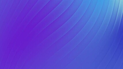Aufkleber - Vibrant wavy gradient presentation with curved layered lines in purple to blue tones creating a subtle flowing pattern for contemporary graphic design and visual creativity
