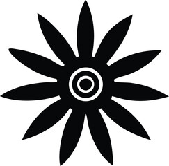 Poster - Abstract floral vector illustration: a beautiful blossom design element