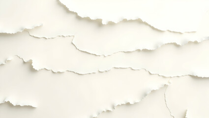 Poster - Elegant Texture, A White Toned, Minimalist Paper Layers Abstract Background, Ideal for a Variety of Design Projects, Offering a Clean and Modern Aesthetic