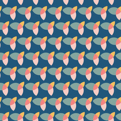vector abstract shape repeated pattern, seamless pattern background design