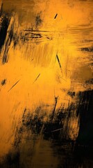 Poster - a dynamic emotive abstract painting with bold brushstrokes layers of color and a captivating textura