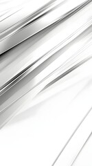 Poster - sleek and minimalist abstract background featuring a modern design of polished chrome like metallic 