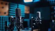 © Solida - Podcast recording with professional microphones and soundproofing