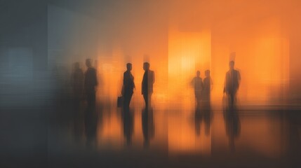 Wall Mural - business presentation abstract background