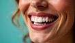 © Chanchai - Close-up of a radiant, healthy smile, showcasing pearly white teeth and healthy gums , smile aesthetics, clean teeth