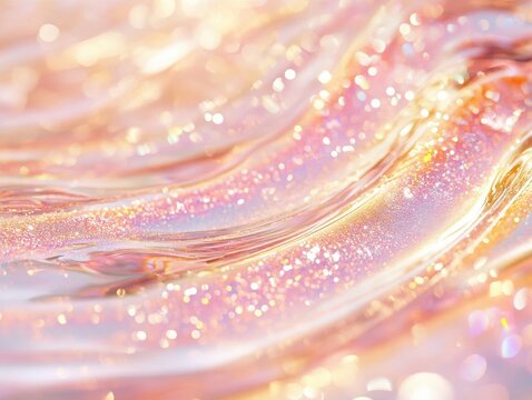 Ripple twist of dreams blur, shimmer background